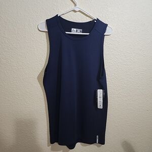 Reebok Performance Top Tank Navy Blue Men's Size Medium